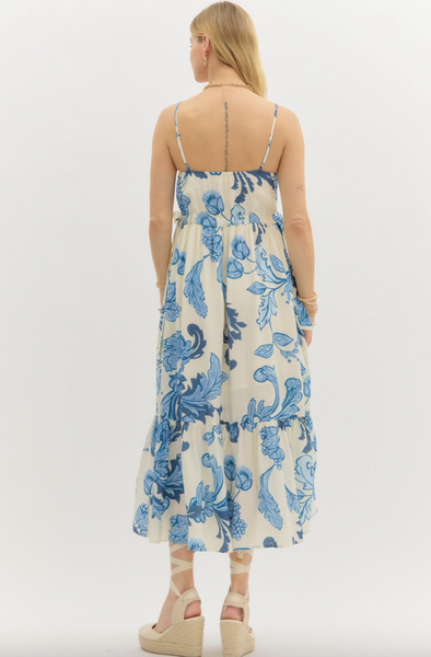 Erin Dress -- Blue