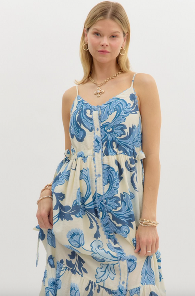 Erin Dress -- Blue