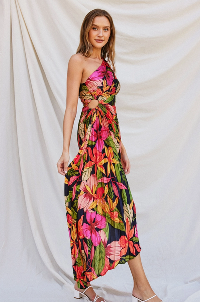 Oceania Dress -- Pink