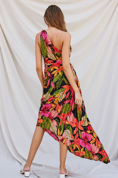 Oceania Dress -- Pink