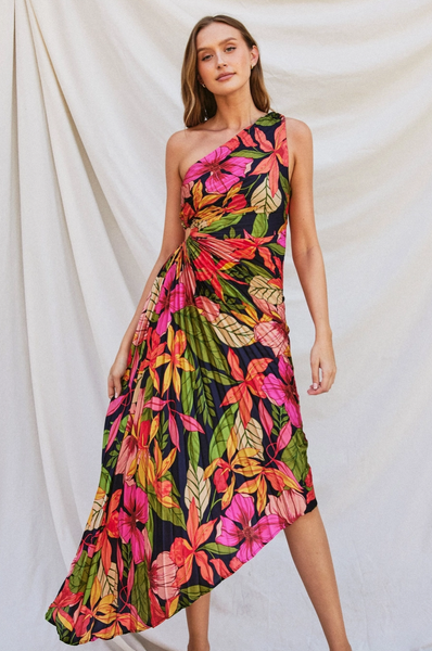 Oceania Dress -- Pink