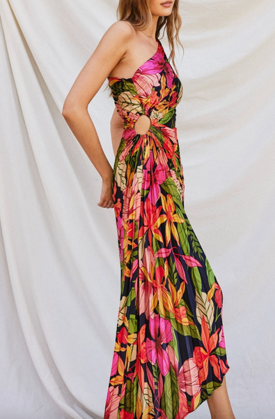 Oceania Dress -- Pink