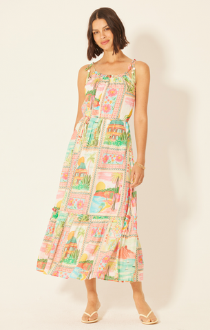Maddison Dress -- Capri