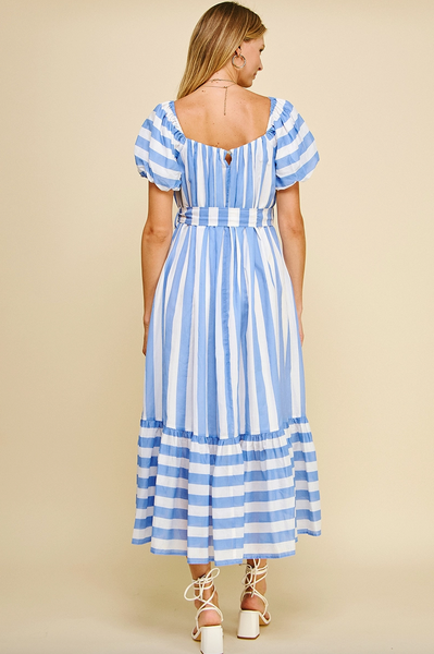 Abigail Dress -- Blue