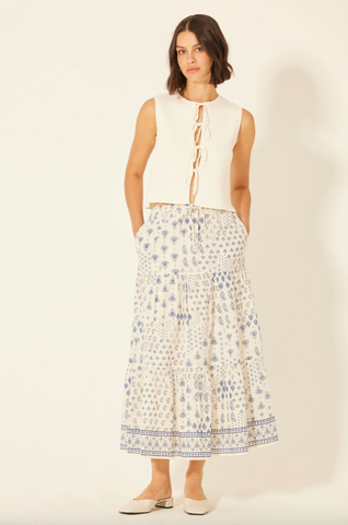 Hollycrest Skirt -- Pearl