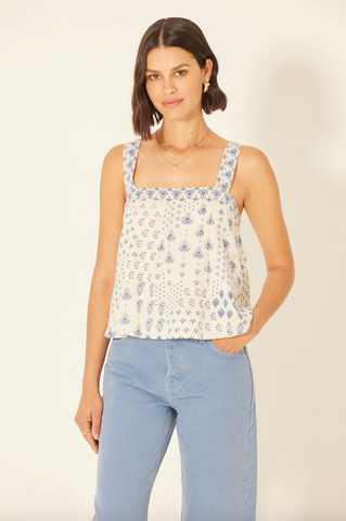 Lucia Top -- Pearl