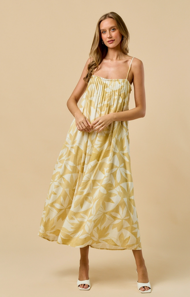 Betsy Dress -- Gold