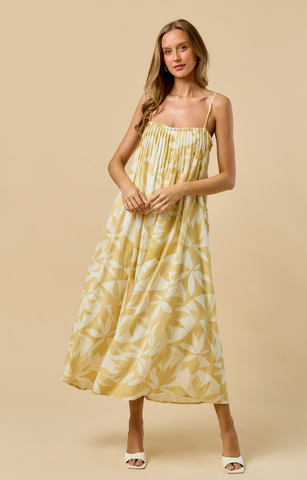Betsy Dress -- Gold