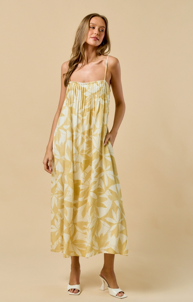 Betsy Dress -- Gold