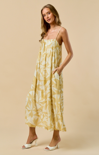 Betsy Dress -- Gold
