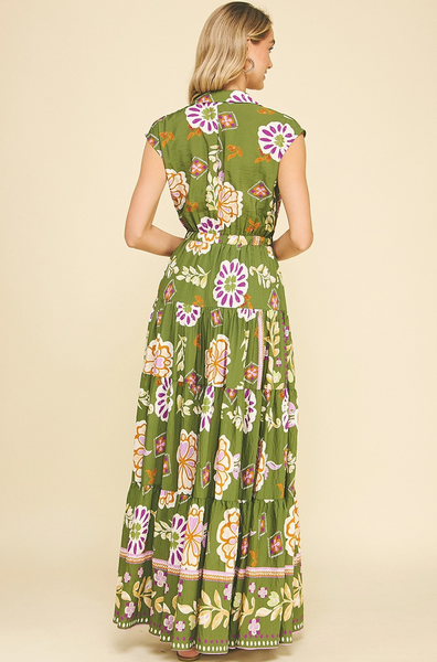 Michelle Dress -- Olive