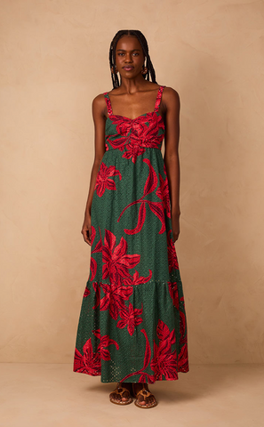 Botanical Eyelet Dress