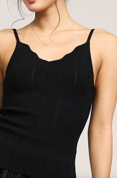Conchita Tank -- Black