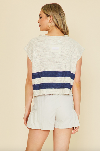 Tracy Top -- Navy
