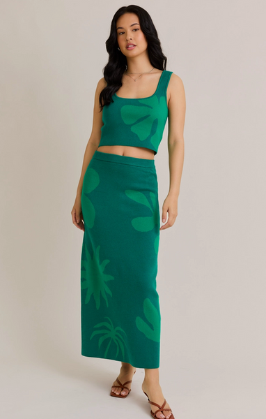 Hermosa Skirt -- Green