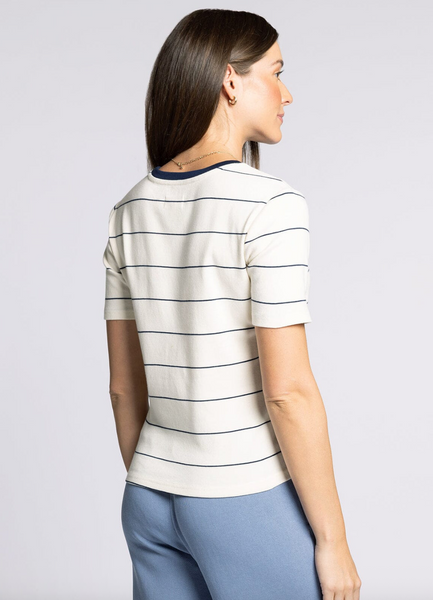 Sammie Tee -- Off White Navy