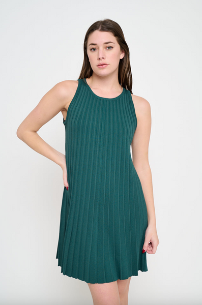 Elsie Dress -- Hunter Green