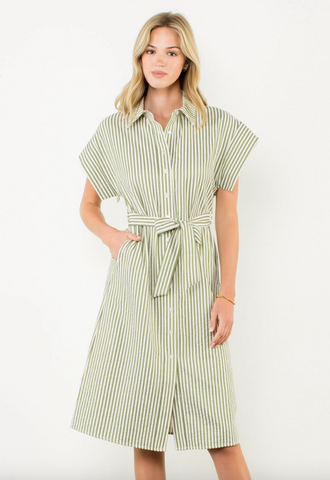 Josie Dress -- Olive