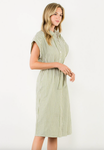 Josie Dress -- Olive