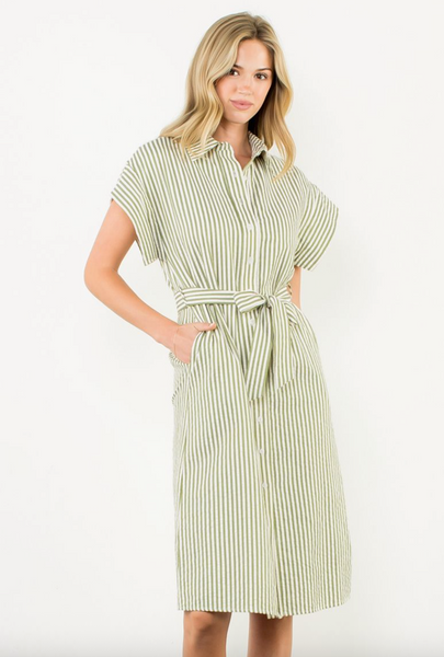 Josie Dress -- Olive