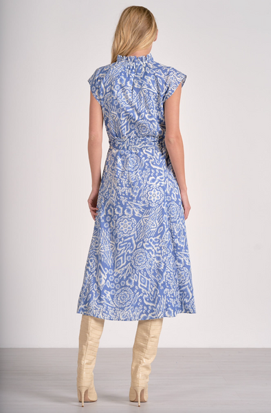 Acorn Dress -- Blue