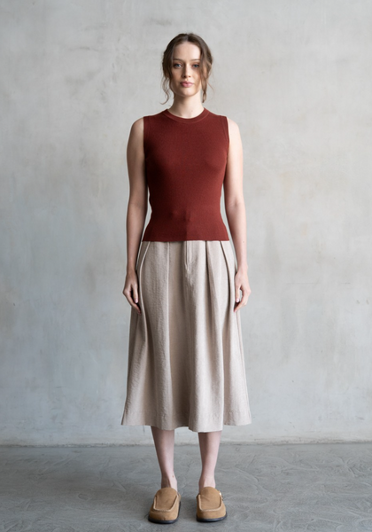 Paloma Top -- Brick