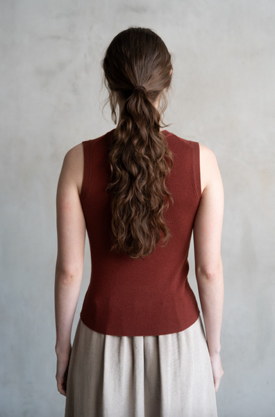Paloma Top -- Brick