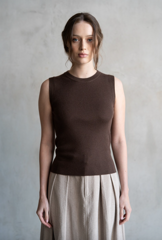 Paloma Top -- Brown