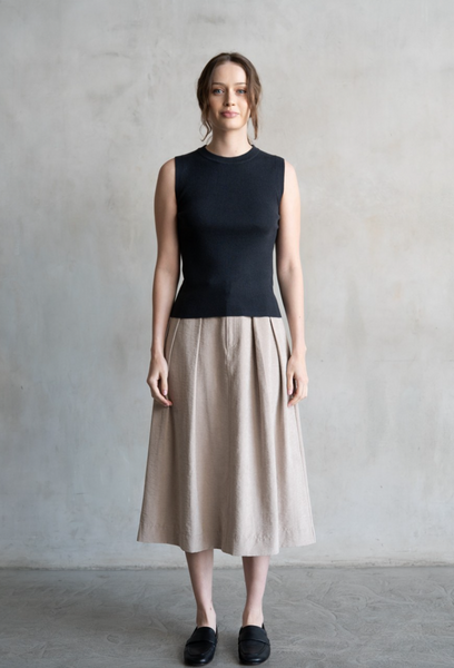 Paloma Top -- Charcoal