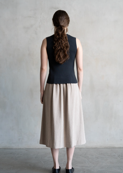 Paloma Top -- Charcoal