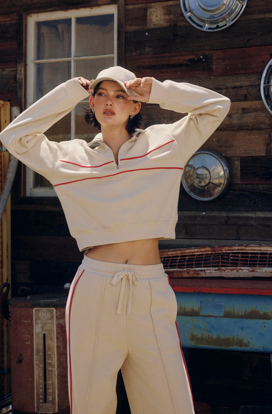 Track Stripe Sweatshirt