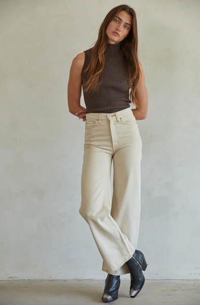 Lola Top -- Brown