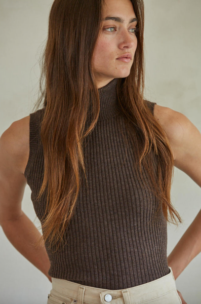 Lola Top -- Brown