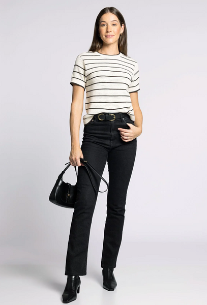 Kittie Top -- Ivory Brown