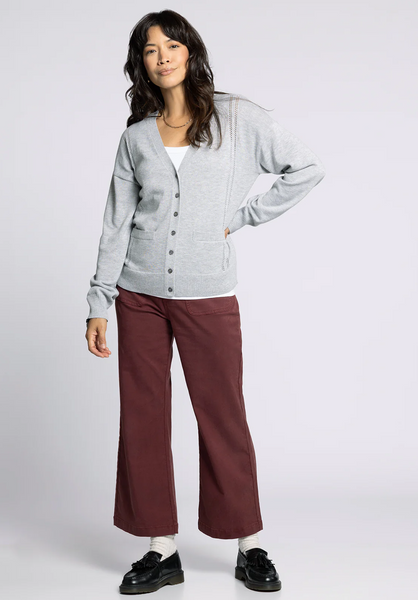 Gabby Cardigan -- Smoked Pearl