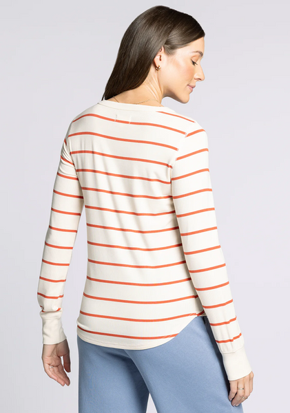 Stacy Top -- Off White Chili