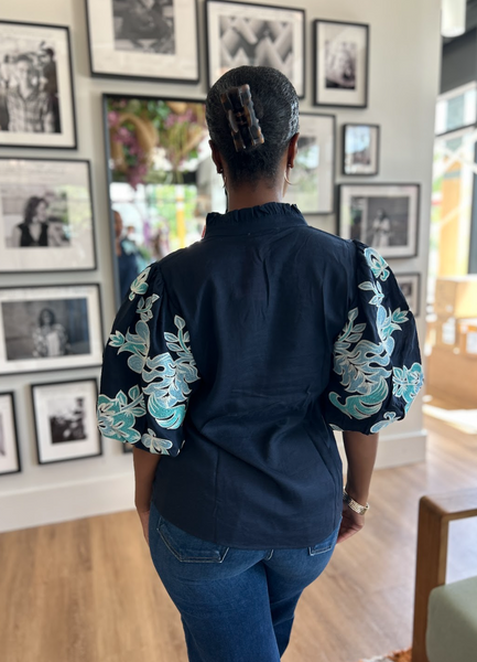 Seine Top -- Navy