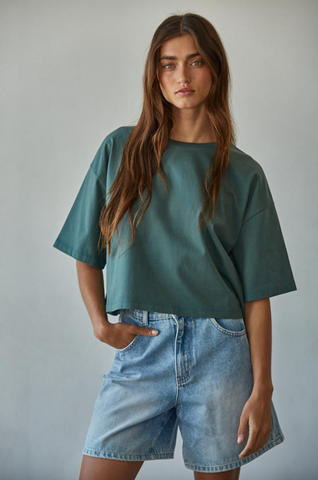 Cassidy Top -- Hunter Green