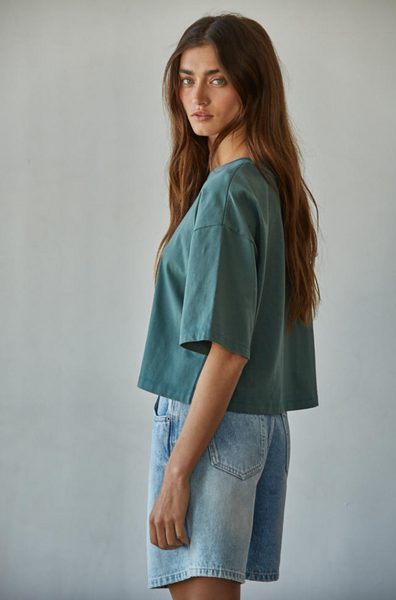 Cassidy Top -- Hunter Green
