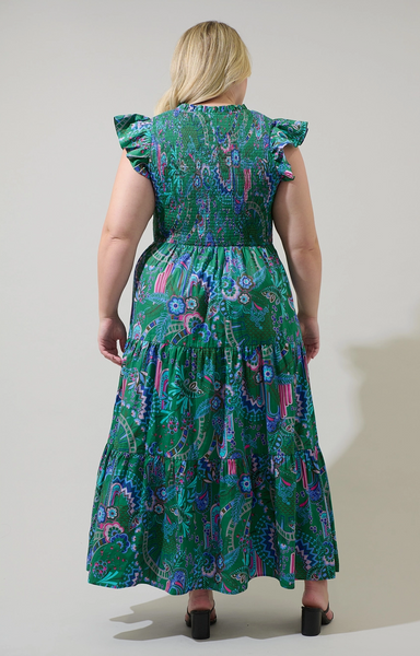Sunfire Dress -- Vesper Floral