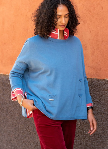 Catalina Sweater -- Blue Dusk