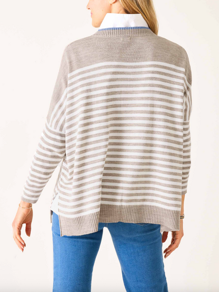 Catalina Modern Sweater -- Driftwood/Natural