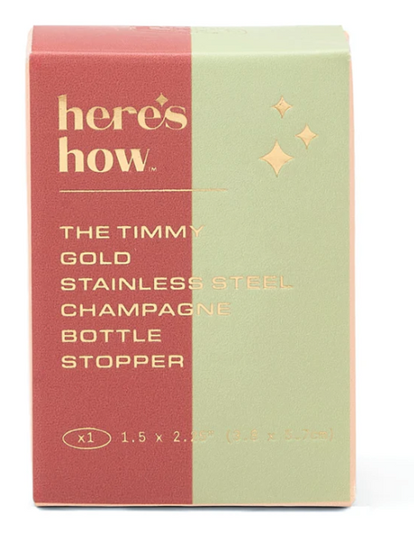 The Timmy Champagne Stopper