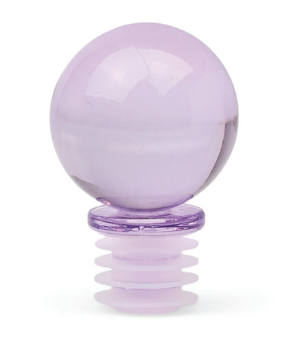 The Moony Glass Bottle Stopper - Lilac