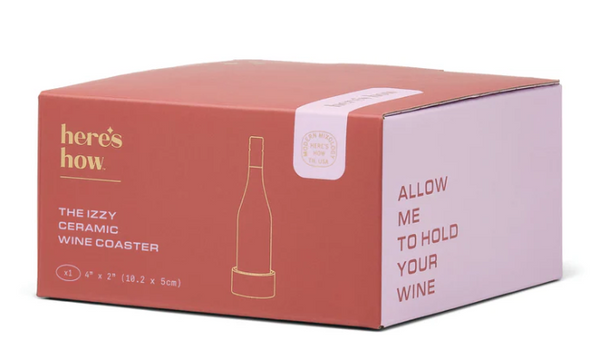 The Izzy Wine Coaster - Lilac & Rust