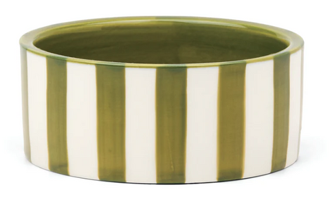 The Izzy Wine Coaster - Green Stripe