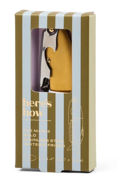 The Maple Wine Bottle Opener