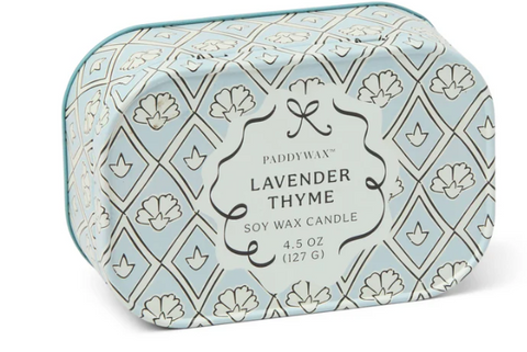 Chérie Tin Candle - Lavender & Thyme