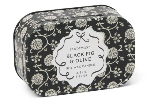 Chérie Tin Candle - Black Fig & Olive