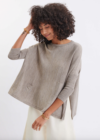 Catalina Sweater -- Driftwood